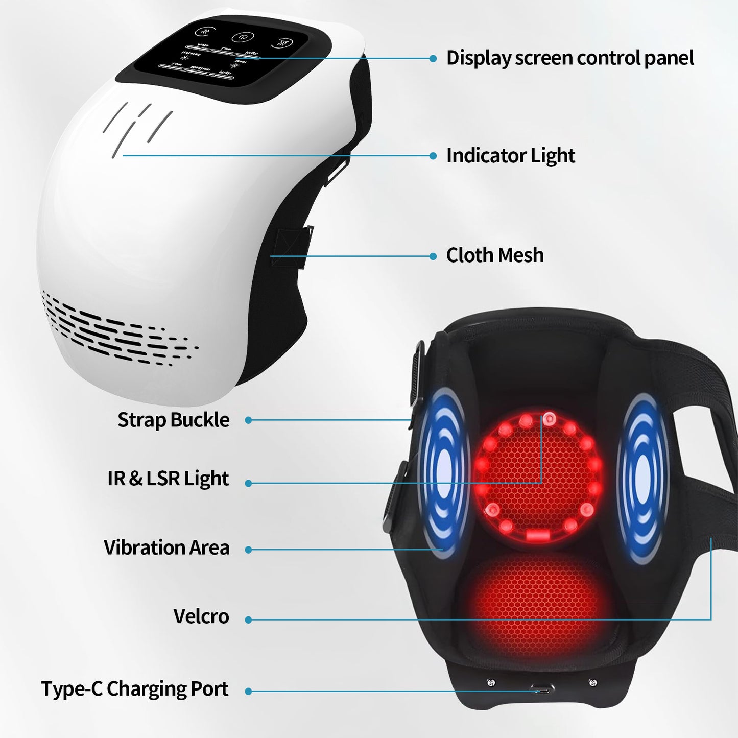 Intelligent Kneading Heating Knee Massager